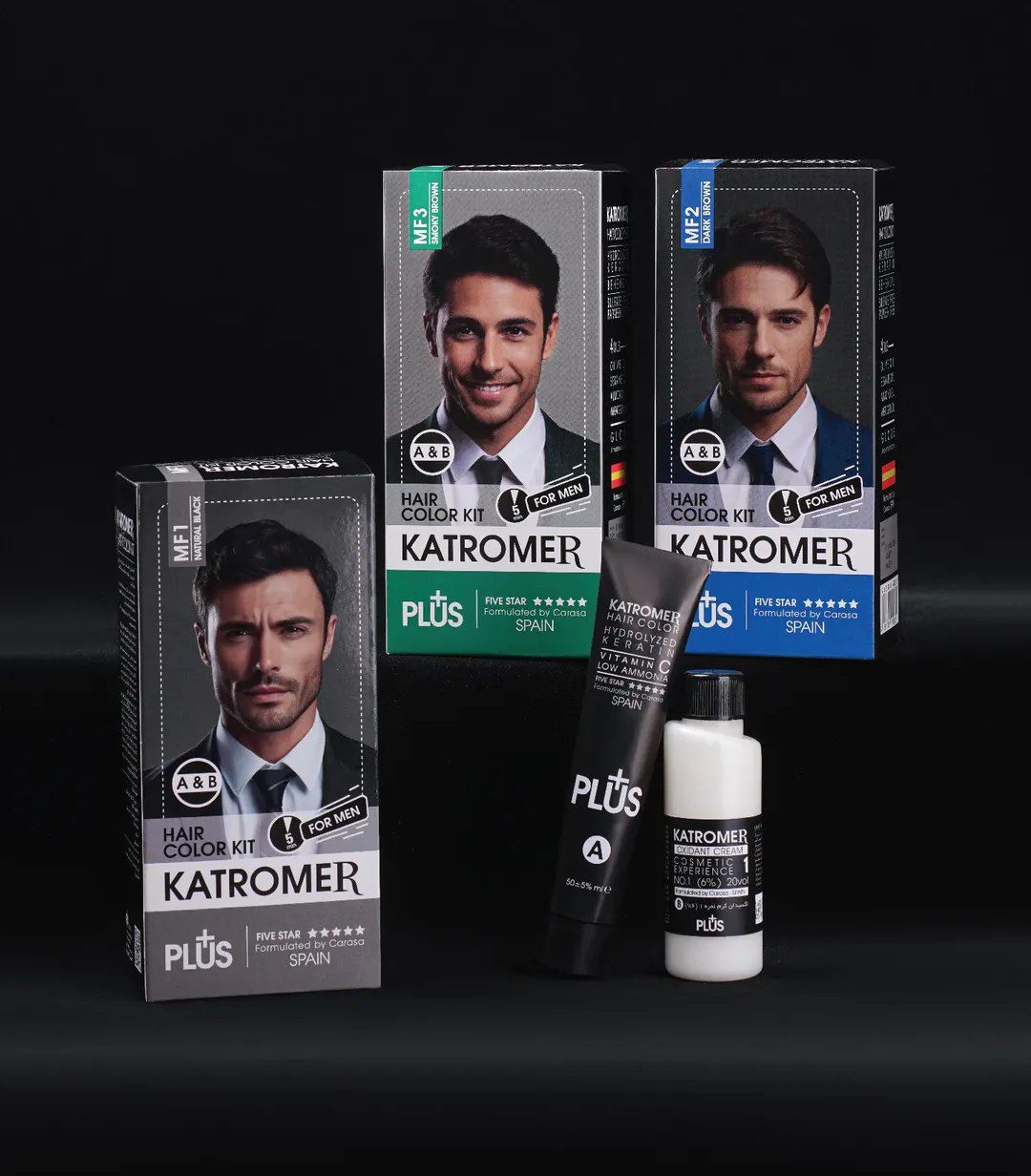 کیت رنگ مو آقایان کاترومر